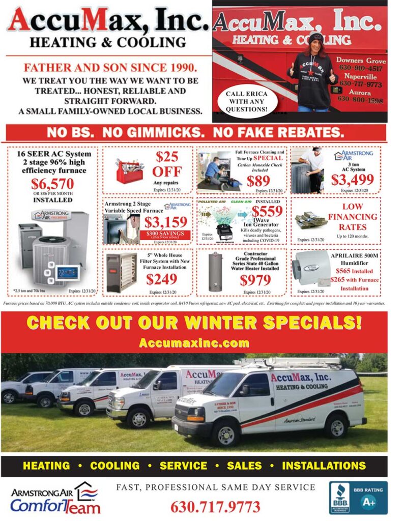 Furnace, Heating and Air Conditioning Coupons for Accumax Accumax Inc